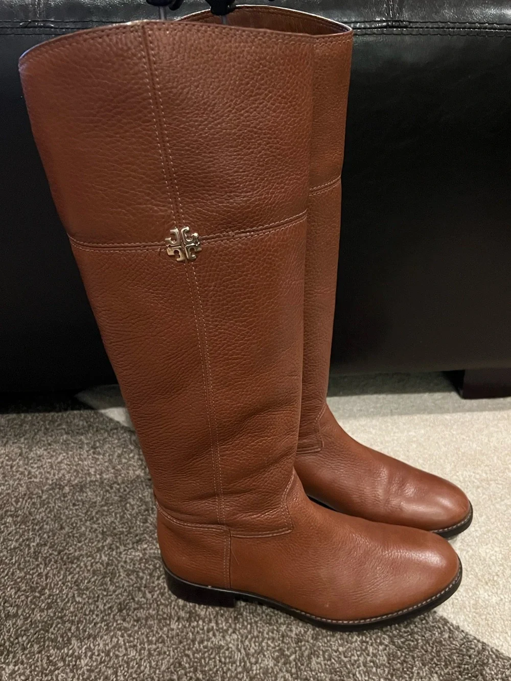 Tory Burch “Jolie” Riding Boots - 8
